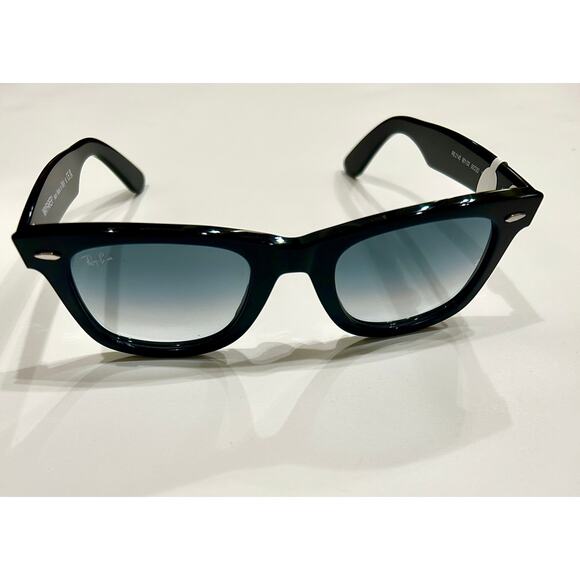 Ray-Ban Wayfarer Classic Sunglasses Blue Gradient Lenses Brand New - Picture 6 of 7